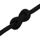 arbejdsreb 6 mm 50 m polyester sort