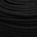 arbejdsreb 10 mm 100 m polyester sort