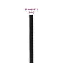arbejdsreb 10 mm 250 m polyester sort