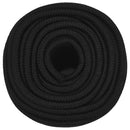 arbejdsreb 12 mm 100 m polyester sort