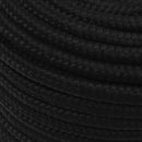 arbejdsreb 12 mm 250 m polyester sort