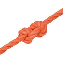 arbejdsreb 10 mm 25 m polypropylen orange