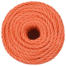 arbejdsreb 14 mm 25 m polypropylen orange