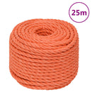 arbejdsreb 20 mm 25 m polypropylen orange