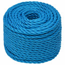 arbejdsreb 10 mm 50 m polypropylen blå