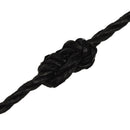 arbejdsreb 3 mm 50 m polypropylen sort
