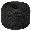 arbejdsreb 10 mm 500 m polypropylen sort