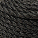 arbejdsreb 10 mm 500 m polypropylen sort