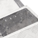 opbevaringskasse 50x15x20,5 cm aluminium sølvfarvet