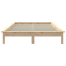 sengeramme 120x200 cm massivt fyrretræ