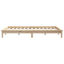 sengeramme 120x200 cm massivt fyrretræ