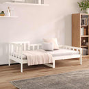 daybed uden madras 80x200 cm massivt fyrretræ hvid
