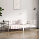 daybed uden madras 90x200 cm massivt fyrretræ hvid
