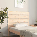 sengegavl 90x3x80 cm massivt fyrretræ