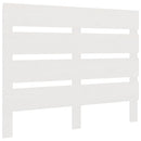 sengegærde 90x3x80 cm massivt fyrretræ hvid
