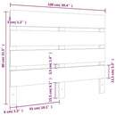 sengegærde 100x3x80 cm massivt fyrretræ sort