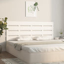 sengegærde 120x3x80 cm massivt fyrretræ hvid