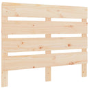 sengegærde 75x3x80 cm massivt fyrretræ