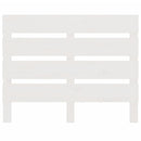 sengegærde 75x3x80 cm massivt fyrretræ hvid