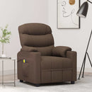 massagestol stof brun