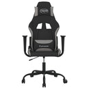 gamingstol med massagefunktion sort og lysegrå