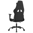 gamingstol med massagefunktion stof sort og gråbrun