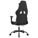 gamingstol med massagefunktion stof sort og orange