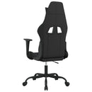 gamingstol med massagefunktion stof sort og blå