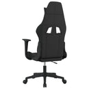 gamingstol med massagefunktion sort og lysegrå
