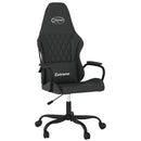 gamingstol med massagefunktion kunstlæder sort
