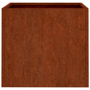 plantekasser 2 stk. 42x40x39 cm cortenstål