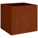 plantekasser 2 stk. 49x47x46 cm cortenstål