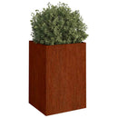 plantekasse 52x48x75 cm cortenstål
