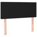 sengegavl 100x5x78/88 cm stof sort