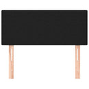 sengegavl 100x5x78/88 cm stof sort