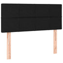 sengegavl 100x5x78/88 cm stof sort