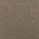 sengegavle 144x5x78/88 cm stof gråbrun