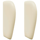 Hovedgærdeøre Creme 40 x 23 x 6 cm PVC
