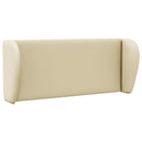 Hovedgærdeøre Creme 40 x 23 x 6 cm PVC