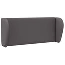 Hovedgærdeøre Dæmpet Grå 40 x 23 x 6 cm PVC