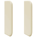 Hovedgærdeøre Creme 40,5 x 40,5 x 4 cm PVC