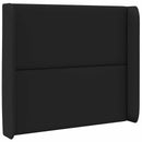 Hovedgærdeøre Sort 80 x 16 x 4 cm PVC
