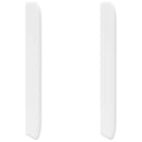 Hovedgærdeøre Hvid 80 x 16 x 4 cm PVC
