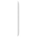 Hovedgærdeøre Hvid 80 x 16 x 4 cm PVC