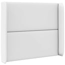 Hovedgærdeøre Hvid 80 x 16 x 4 cm PVC