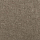 bænk 100x30x30 cm stof gråbrun