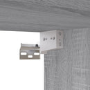 tv-skabe 8 stk. 60x30x30 cm konstrueret træ grå sonoma-eg