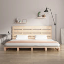 sengeramme uden madras 160x200 cm massivt fyrretræ