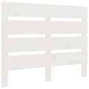 sengeramme uden madras 75x190 cm massivt fyrretræ hvid