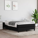 springmadras med pocketfjedre medium 120x200x20 cm stof sort